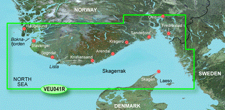 Bluechart G2 Vision HD 041R Oslo-Skagerak-Haugesund