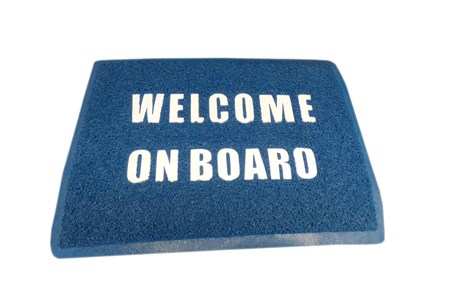 Dörrmatta Welcome On Board 40x60 cm