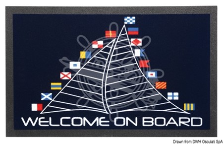 Dörrmatta Welcome On Board