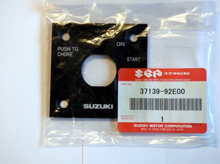 Suzuki Panelplatta - start 31739-92E00
