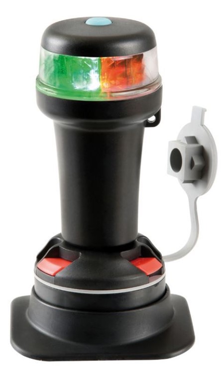 LED-Lanterna röd-grön - Batteridriven