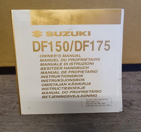 Suzuki Instruktionsbok DF150/DF175