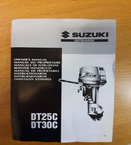 Suzuki Instruktionsbok DT25C DT30C
