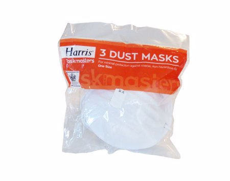 Dammfiltermask 3-pack