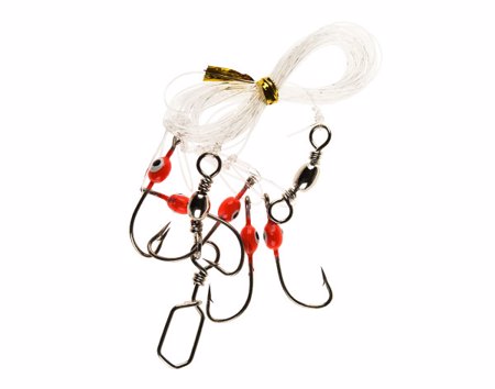 iFish Attractor Rig 1/0, Fluo Red