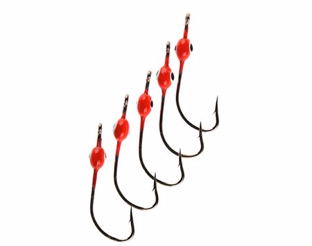 iFish Attractor Hooks 2/0, Fluo Red