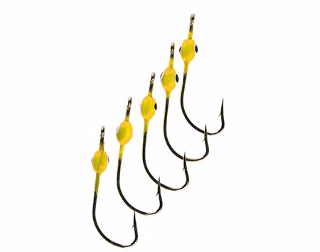 iFish Attractor Hooks 1/0 Fluo Yellow